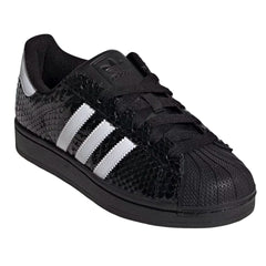 adidas Superstar II Patent Snakeskin Black White (W)