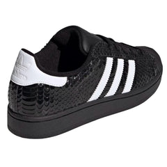 adidas Superstar II Patent Snakeskin Black White (W)