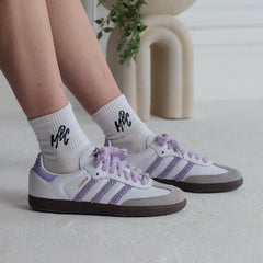 Lilac Twine - Adidas Samba Custom