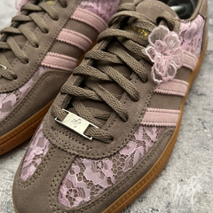 Strawberry Mocha Lacey Flower - Adidas Spezial Custom