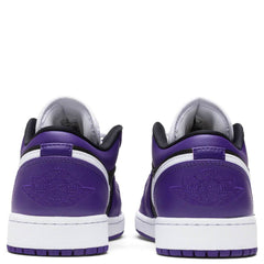 Air Jordan 1 Low - Court Purple/White/Black