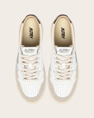 Basket Medalist Low Leather and Suede