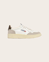 Basket Medalist Low Leather and Suede