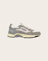 Hyperway Two-tone Suede Sneakers