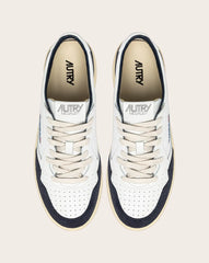 Medalist Low Leather and Suede Sneakers