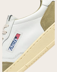 Medalist Low Leather and Suede Sneakers