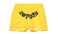 Sp5der Yellow OG Web Double Layer Short