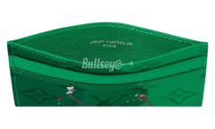 Louis Vuitton Golf Card Case Green