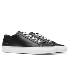Achilles Low White Sole - Black