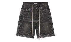 Vale Forever Rainstorm Black Jean Shorts