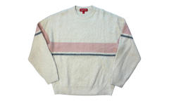 Supreme Brushed Stripe Ivory Sweater (PreOwned)