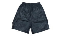 Rick Owens DRKSHDW Carbobelas Black Wax Shorts