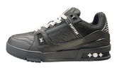 Louis Vuitton Trainer Black Embossed Monogram