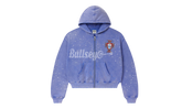 Vale Forever Sea Cluster Blue Zip-Up Hoodie