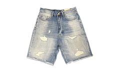 Mnml Baggy Rip Denim Shorts