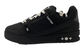 Louis Vuitton Trainer Black Embossed Monogram (PreOwned)