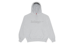 Supreme Satin Applique Grey Hoodie