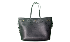 Louis Vuitton Empreinte Monogram Giant Neverfull MM Black Purse (PreOwned)