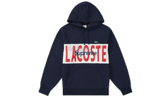 Supreme x Lacoste Navy Hoodie
