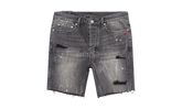 Ksubi Chopper Canal Street Black Jean Shorts