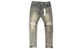 Purple-Brand P002 Grey Dirty Blowout Jeans (PreOwned)