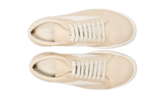 Rick Owens Vintage Low Parchment/Milk Sneakers