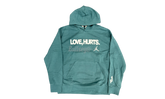 Nike "Love Hurts" Teal Hoodie