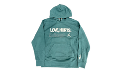 Nike "Love Hurts" Teal Hoodie