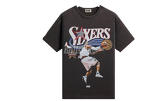 Kith NBA All-Star Philadelphia 76ers Allen Iverson Vintage Black T-Shirt