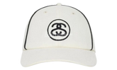 Stussy Low Profile Contrast Piping Snapback "Bone"