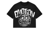 Mixed Emotion Black “Monster” Cropped Tee
