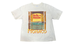 Rhude Hotel Di Monaco Tee Vintage White (PreOwned)