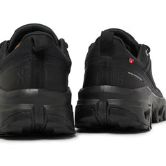 On Running Cloudrock Low Waterproof All Black