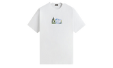Kith x Bob Ross Mountain Box Logo White T-Shirt