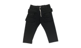 Rick Owen DRKSHDW Rig Creatch Cargo Cropped Drawstring Pants Black (PreOwned)
