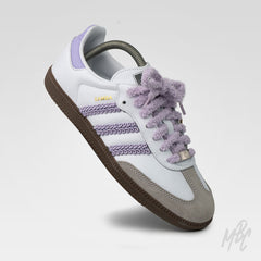 Lilac Twine - Adidas Samba Custom