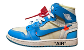 Nike Air Jordan 1 Retro High "University Blue" Off-White (PreOwned)