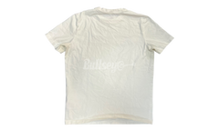 Moncler Flocked Logo White T-Shirt (PreOwned)