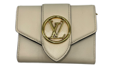Louis Vuitton Pont Neuf Compact Tri-Fold Wallet White