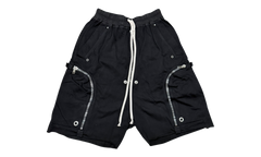 Rick Owens DRKSHDW Black Rig Bauhaus Pod Shorts