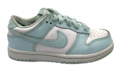 Nike Dunk Low "White Glacier Blue" PS (Preowned) (No Box)