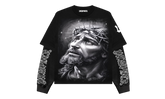 Vampstr Risen Thermal Black Longsleeve T-Shirt