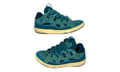 Lanvin Curb Sneakers 'Turquoise' (PreOwned)