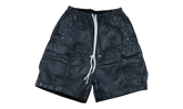 Rick Owens DRKSHDW Carbobelas Black Wax Shorts
