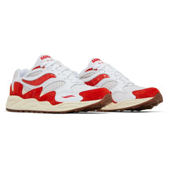 Saucony Grid Shadow 2 Ivy Prep White Red