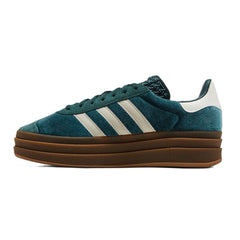 Adidas Gazelle Bold Mineral Green Velvet (W)