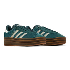 Adidas Gazelle Bold Mineral Green Velvet (W)
