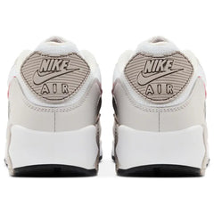 Nike Air Max 90 White College Grey Vast Grey University Red