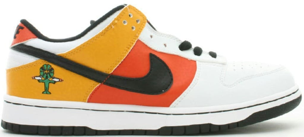 Nike SB Dunk Low Raygun Home 304292-802 Orange Flash/Black/White
