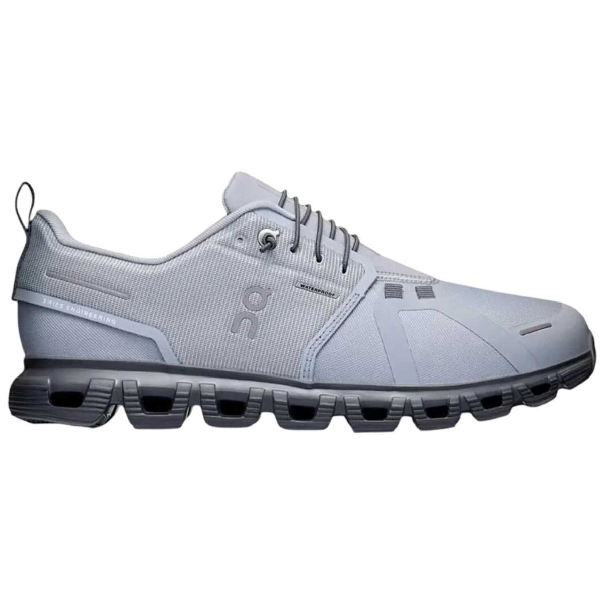 On Running Cloud 6 Waterproof Alloy Wolf